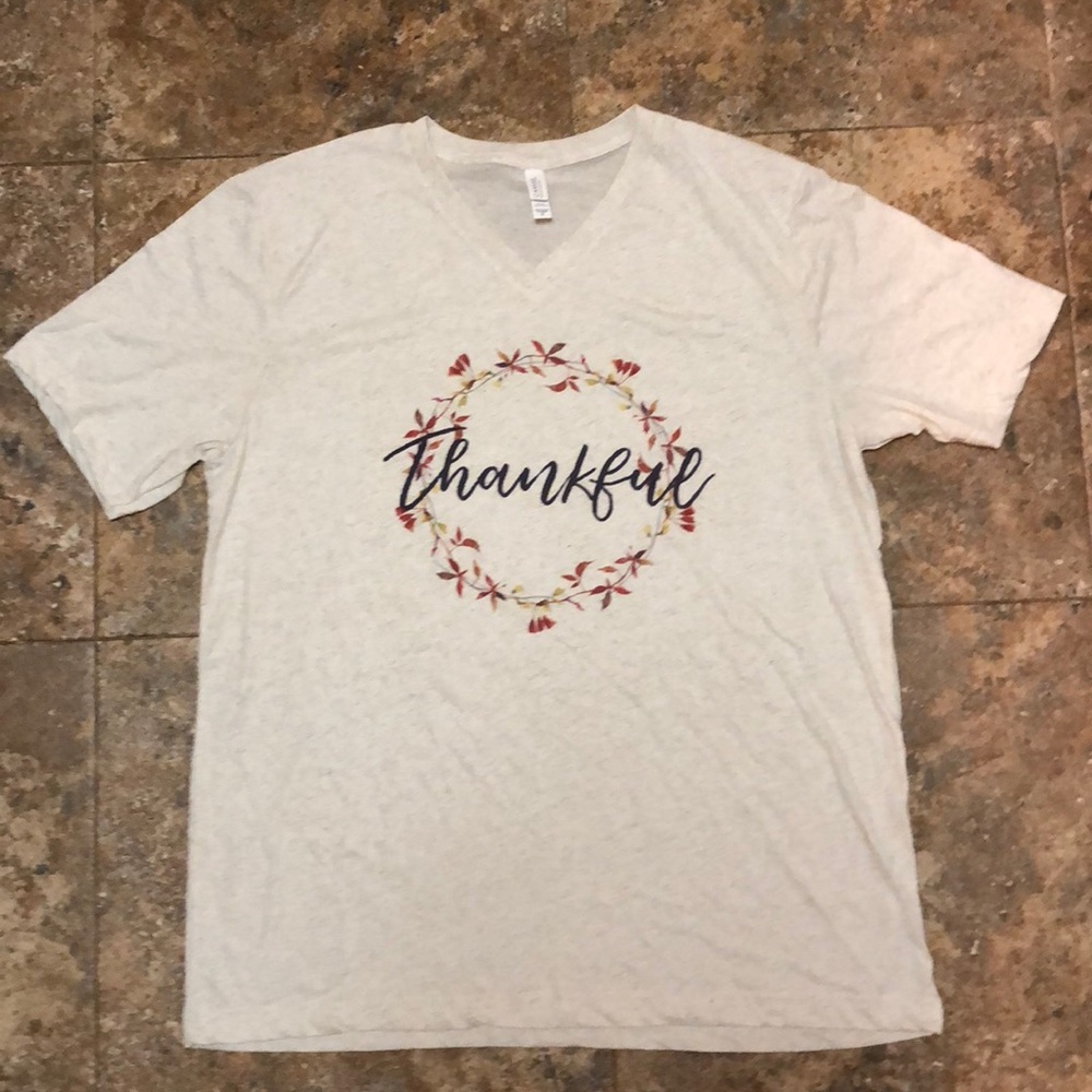 Short Sleeve XL “Thankful” Tee